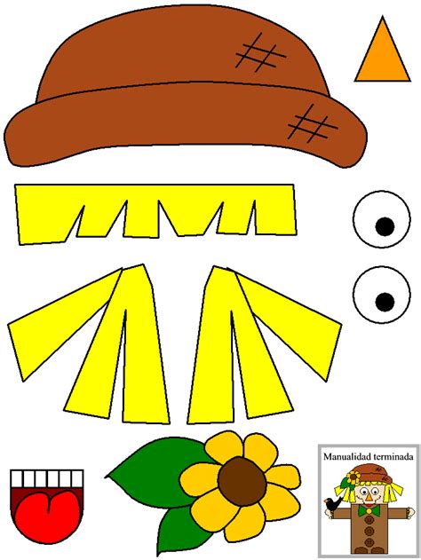 Scarecrow Hat Template Printable